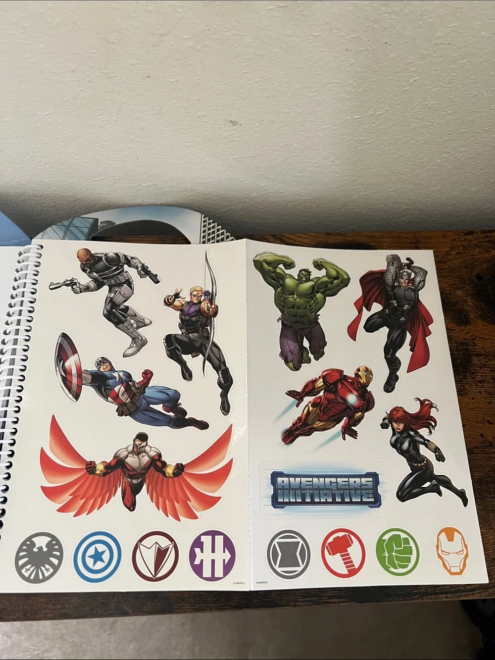 Marvel avengers stationary